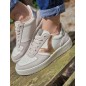 Baskets femme Victoria Madrid cuir beiges Baskets femme Victoria Madrid cuir beiges