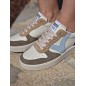 Baskets femme Victoria Madrid cuir kaki Baskets femme Victoria Madrid cuir kaki