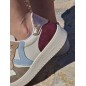 Baskets femme Victoria Madrid cuir kaki Baskets femme Victoria Madrid cuir kaki