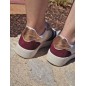 Baskets femme Victoria Madrid cuir kaki Baskets femme Victoria Madrid cuir kaki