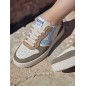 Baskets femme Victoria Madrid cuir kaki Baskets femme Victoria Madrid cuir kaki