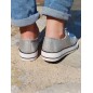 Baskets brillantes femme LPB Davia argent Baskets brillantes femme LPB Davia argent