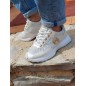 Baskets femme sneakers LPB Grace blanches