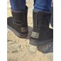 Boots fourrées femme Pepe Jeans Diss Gloss noires