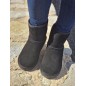 Boots fourrées femme Pepe Jeans Diss Gloss noires