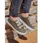 Baskets femme scratchs Kaporal Tippy kaki Baskets femme scratchs Kaporal Tippy kaki