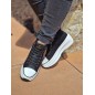 Baskets femme montantes Kaporal Christa velours noir Baskets femme montantes Kaporal Christa velours noir
