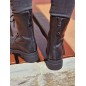 Bottines femme rangers Guess Madaya noires