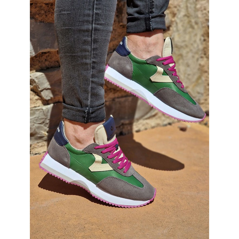 Baskets femme sneakers Victoria Cosmos vertes Baskets femme sneakers Victoria Cosmos vertes