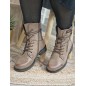 Bottines femme Alyson taupe Bottines femme Alyson taupe