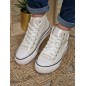 Baskets montantes femme LPB Emmy blanches Baskets montantes femme LPB Emmy blanches