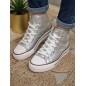 Baskets montantes femme LPB Emmy argent Baskets montantes femme LPB Emmy argent