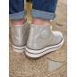 Baskets montantes femme LPB Emmy argent Baskets montantes femme LPB Emmy argent