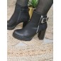 Bottines femme talon Molly noires Bottines femme talon Molly noires