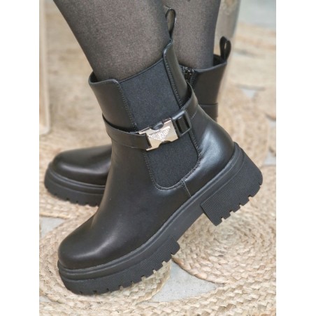 Bottines femme Mila noires