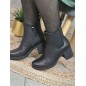 Bottines femme talon Mandy noires Bottines femme talon Mandy noires