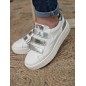 Baskets femme éclair Vanessa Wu Oxanna argent Baskets femme éclair Vanessa Wu Oxanna argent