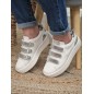Baskets femme éclair Vanessa Wu Oxanna argent Baskets femme éclair Vanessa Wu Oxanna argent