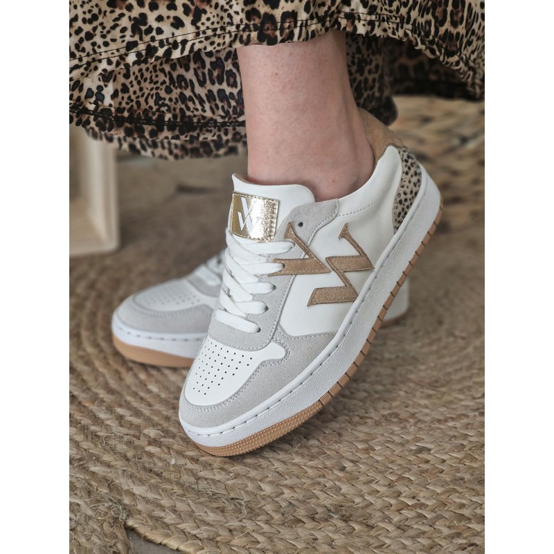 Baskets femme Vanessa Wu Esmee camel Baskets femme Vanessa Wu Esmee camel