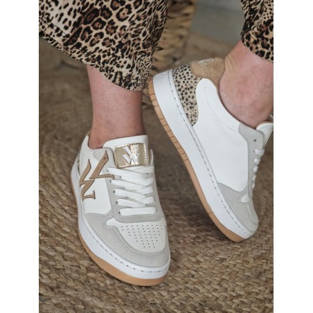 Baskets femme Vanessa Wu Esmee camel