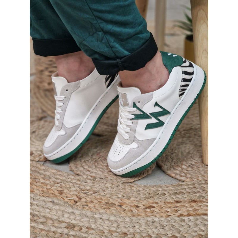 Baskets femme Vanessa Wu Esmee vertes Baskets femme Vanessa Wu Esmee vertes