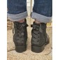 Bottines femme ruban Alba noires