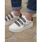 Baskets femme éclair Vanessa Wu Thais blanches Baskets femme éclair Vanessa Wu Thais blanches