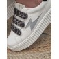 Baskets femme éclair Vanessa Wu Thais blanches Baskets femme éclair Vanessa Wu Thais blanches