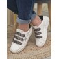 Baskets femme éclair Vanessa Wu Thais blanches Baskets femme éclair Vanessa Wu Thais blanches