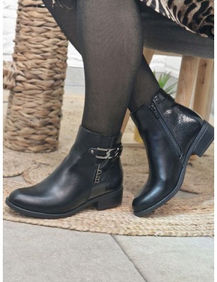 Bottines femme LPB Gisabel noires