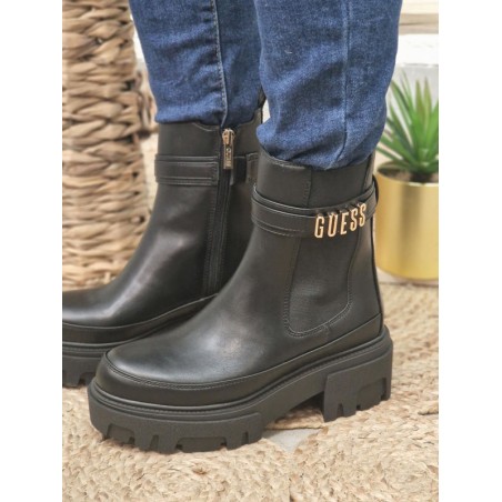 Bottines femme Guess Yelma noires