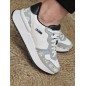 Baskets femme Guess Vinsa blanches et grises Baskets femme Guess Vinsa blanches et grises