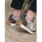 Baskets femme Vanessa Wu VWgrace beiges Baskets femme Vanessa Wu VWgrace beiges
