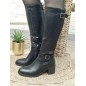 Bottes femme talon Romy noires Bottes femme talon Romy noires