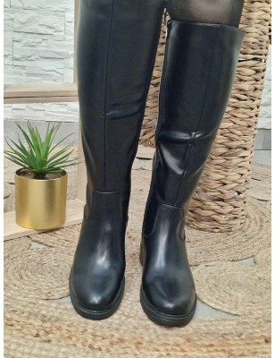 Bottes femme cavalières Elina noires