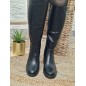 Bottes femme cavalieres Elina noires