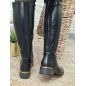 Bottes femme cavalieres Elina noires