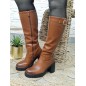 Bottes femme talon Tania camel Bottes femme talon Tania camel