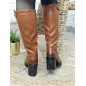 Bottes femme talon Tania camel Bottes femme talon Tania camel