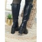 Bottes femme talon Tania noires Bottes femme talon Tania noires