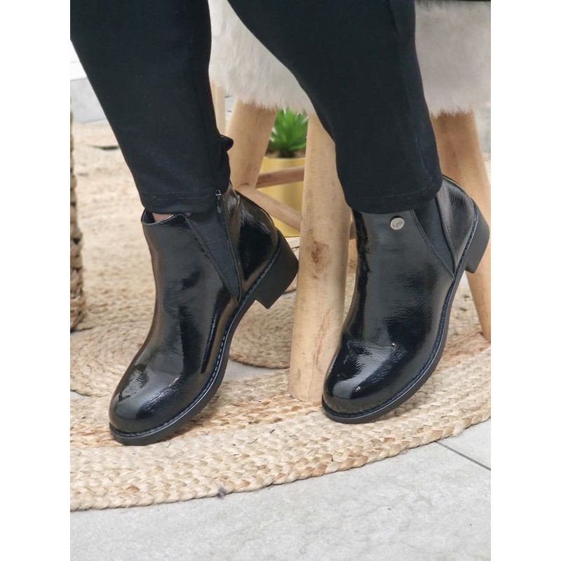Bottines femme LPB Akina noires
