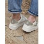 Baskets femme éclair Vanessa Wu Eva blanc/beige Baskets femme éclair Vanessa Wu Eva blanc/beige