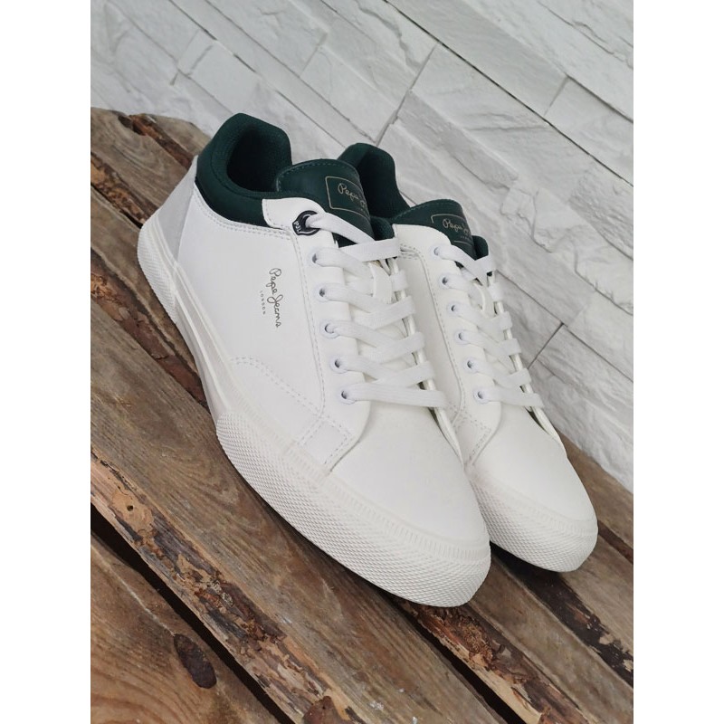 Baskets homme Pepe Jeans Kenton journey blanches Baskets homme Pepe Jeans Kenton journey blanches