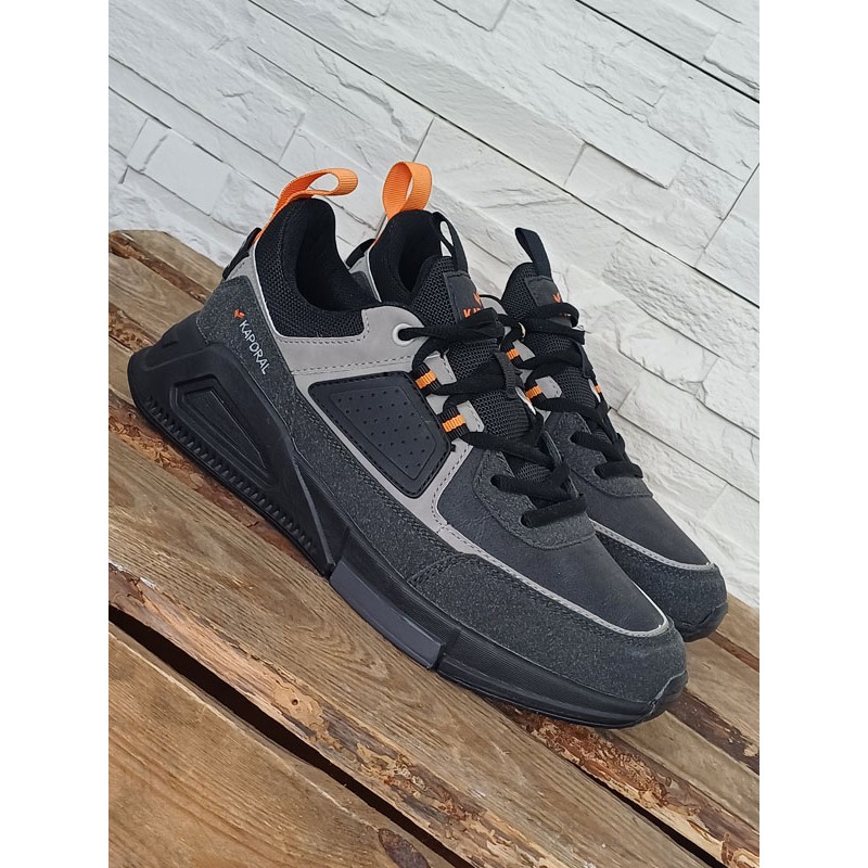 Baskets homme Kaporal Dolpi noir Baskets homme Kaporal Dolpi noir