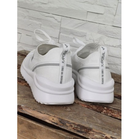 Baskets homme Kaporal Bakam blanches