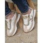 Baskets femme sneakers Vanessa Wu Faustine beiges Baskets femme sneakers Vanessa Wu Faustine beiges