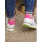 Baskets femme Pepe Jeans Brit neon blanches