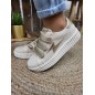 Baskets femme éclair Vanessa Wu Summer beige/or Baskets femme éclair Vanessa Wu Summer beige/or