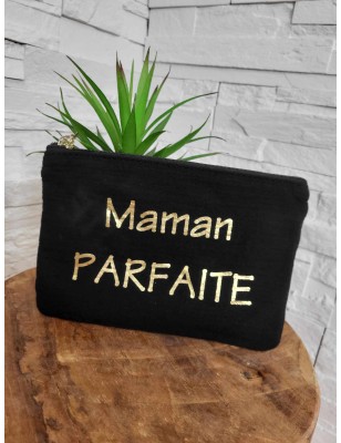 Pochette message "Maman parfaite" avec pompon