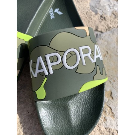 Claquettes homme Kaporal Doral kaki